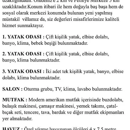 Hisaronu Вилла Фетхие